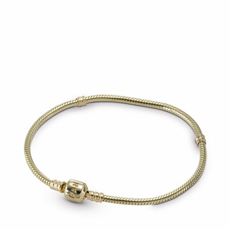 Pandora Moments Gold Clasp Bracelet NZ Sale, 14k Gold (368741-DQP)